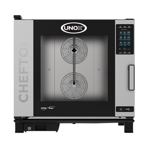 Unox CHEFTOP MIND.Maps 6 Tray 2/1 GN Electric Combi Oven XEVC-0621-EPRM