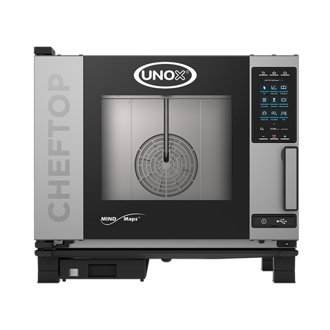 Unox CHEFTOP MIND.Maps 5 Tray 1/1 GN Combi Oven XEVC-0511-EPRM