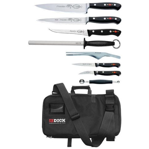 Dick 8PCE Knife Set with Case