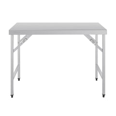 Vogue Vogue 1200mm Stainless Steel Folding Table - CB905