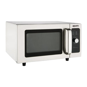 Apuro Light Duty 1000W Manual Commercial Microwave 25Ltr
