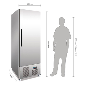 Polar Polar 440L G-Series Upright Single Door Slimline Freezer