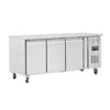 Polar 417L U-Series 3 Door Undercounter Fridge Stainless Steel