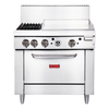 Thor 2 Burner Natural Gas Oven Range with Griddle Plate