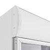 Polar G-Series 1300L 3 Door Upright Display Refrigerator w Light Box