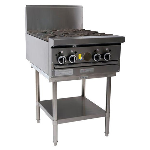 Garland 4 Open Top Burners modular top GF24-4T NG