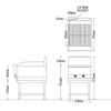 Garland Char Broiler 610mm w Piezo NG GF24-BRL