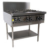 Garland 6 Open Top Burners modular top GF36-6T NG