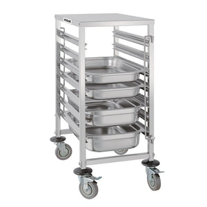 Vogue 7 Tier Gastronorm Racking Trolley