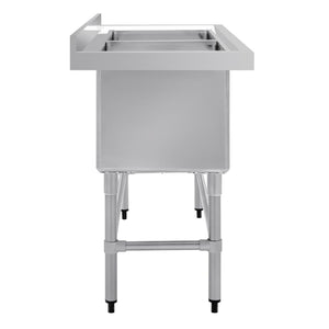 Vogue Vogue Double Deep Pot Sink 90mm Drain
