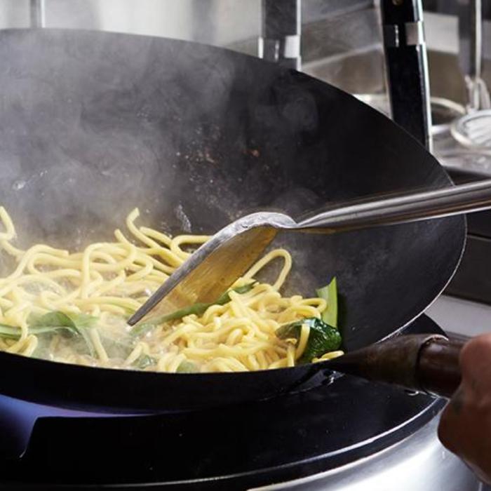 LUUS Asian 2 Chimney Waterless Wok With Side Burners 1500mm WZ2C2B