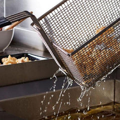 LUUS LUUS Professional 3 Basket Single V-Pan Fryer 600mm - FVG60