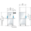 Meiko M-iClean HM Hood Passthrough dishwasher