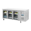 Polar 358L U-Series 3 Glass Door Counter Fridge - UA024-A
