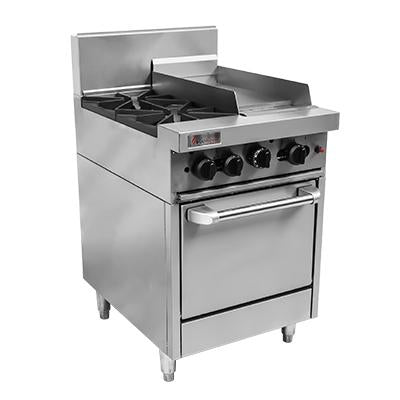 Trueheat RC Series Oven 2 Burner with 300mm griddle RCR6-2-3G-NG