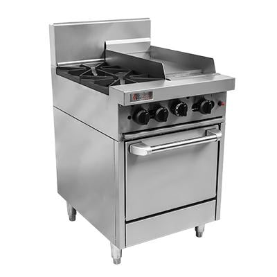 Trueheat Trueheat RC Series Oven 2 Burner with 300mm griddle RCR6-2-3G-NG