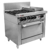 Trueheat RC Series Oven 4 Burner with 300mm griddle RCR9-4-3G-LPG