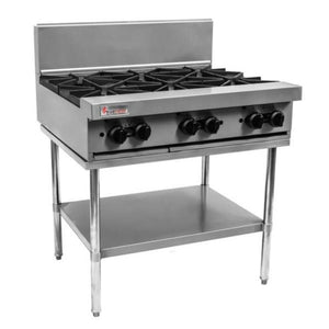 Trueheat RC Series 6 Burner Cooktop RCT9-6-NG