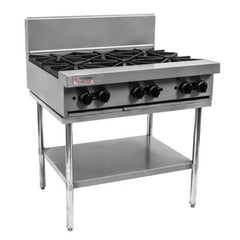 Trueheat Trueheat RC Series 6 Burner Cooktop RCT9-6-NG