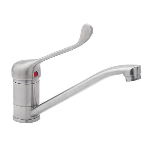 3Monkeez 3monkeez® Stainless Steel Lever Handle Swivel Sink Mixer - T-3MLS6MIX
