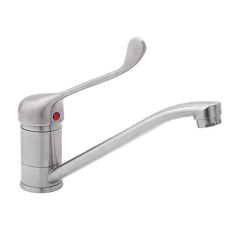 3monkeez® Stainless Steel Lever Handle Swivel Sink Mixer - T-3MLS6MIX