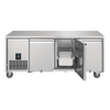 Polar 420L U-Series Premium 3 Door Counter Fridge
