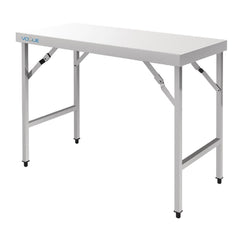 Vogue Stainless Steel Folding Table 1800mm - icegroup hospitality superstore