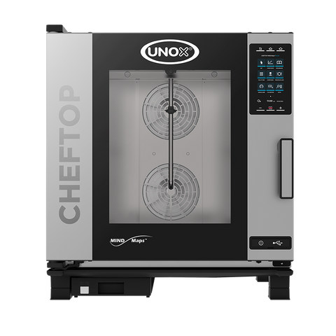 Unox CHEFTOP MIND.Maps 7 Tray 1/1 GN Gas Combi Oven XEVC-0711-GPRM