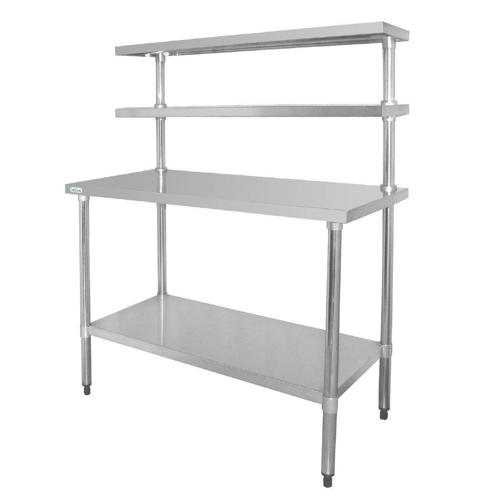 Vogue Stainless Steel Prep Station 1200x600mm - CC359