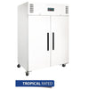 Polar 1200L G-Series 2 Door Upright Freezer White - DL897-A