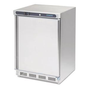 Polar Undercounter Fridge 150L Stainless Steel - icegroup hospitality superstore