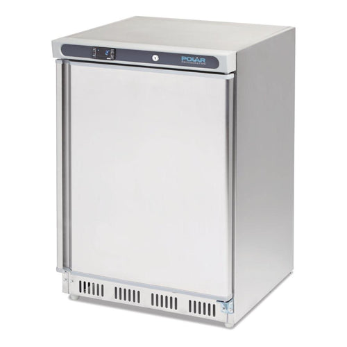 Polar Polar 140L C-Series Undercounter Freezer Stainless Steel - CD081-A