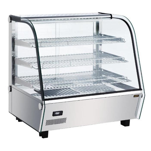 Apuro Heated Food Display Merchandiser 120L