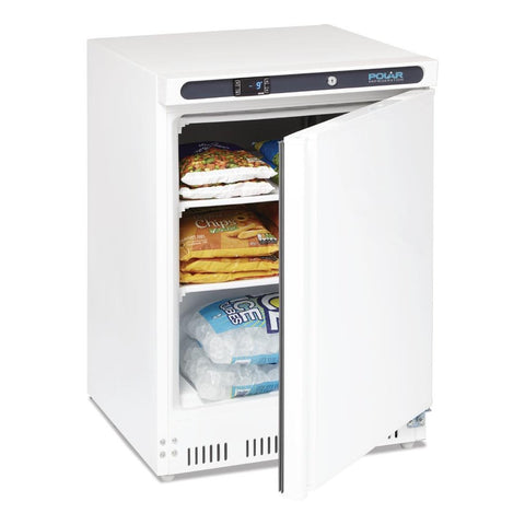 Polar C-Series 140L Undercounter Freezer White