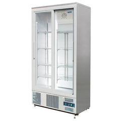 Polar Polar 490L G-Series Double Sliding Door Upright Back Bar Cooler