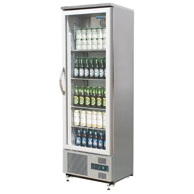 Polar Polar 307L Single Hinged Door Upright Back Bar Cooler