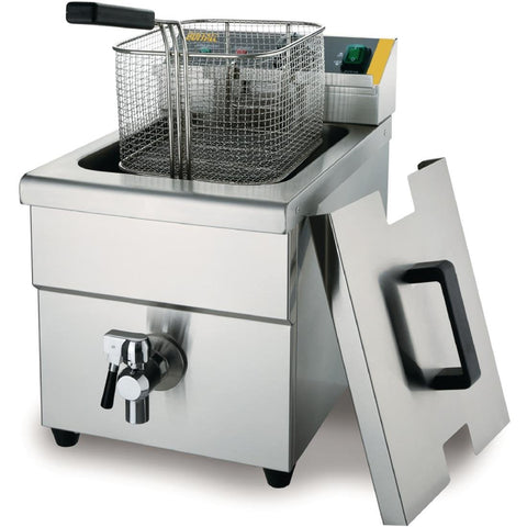 Apuro Single Tank Single Basket Induction Fryer 8Ltr -CP793-A