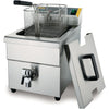 Apuro Single Tank Single Basket Induction 8L Fryer CP793-A