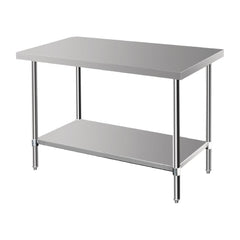 Vogue Vogue 600mm Premium Stainless Steel Prep Table