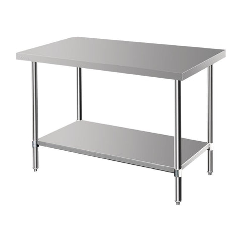 Vogue 1200mm Premium Stainless Steel Table