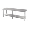 Vogue 2400mm Premium Stainless Steel Table