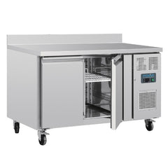 Polar Polar 282L U-Series 2 Door Undercounter Fridge with Upstand