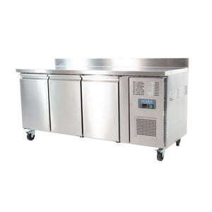 Polar Polar 417L U-Series 3 Door Undercounter Fridge with Upstand