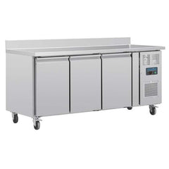 Polar Polar 417L U-Series 3 Door Undercounter Fridge with Upstand