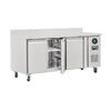 Polar 417L U-Series 3 Door Undercounter Freezer with Upstand