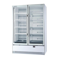 Skope BME1200N ActiveCore2 Double Glass Door Display Fridge - white colour - icegroup hospitality warehouse