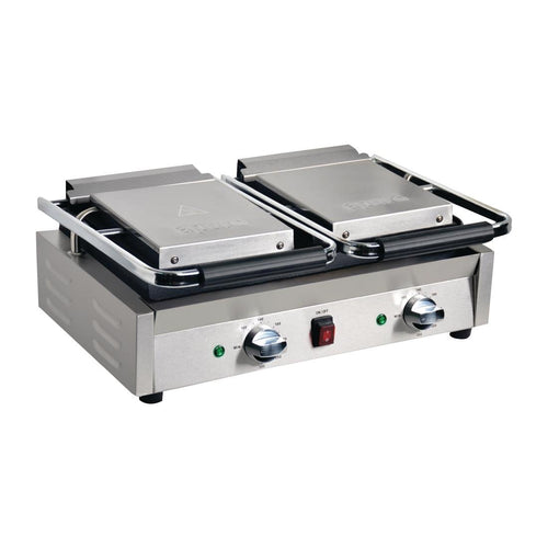 Apuro Apuro Bistro Double Contact Grill Smooth Plates - DY998-A