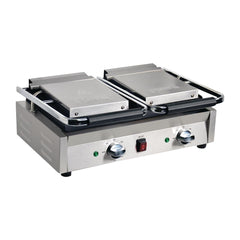 Apuro Apuro Bistro Double Contact Grill Smooth Plates - DY998-A