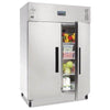 Polar 1200L G-Series Upright 2 Door Fridge Stainless Steel - DL895-A