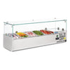 Polar G-Series Countertop Prep Fridge 5x 1/4GN 1200mm